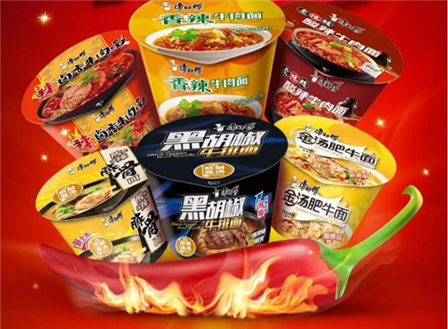 涨价后,康师傅推2018年方便面新品,传闻老板娘