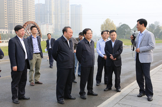 省住建厅厅长尹维真考察稻花香助推四化同步
